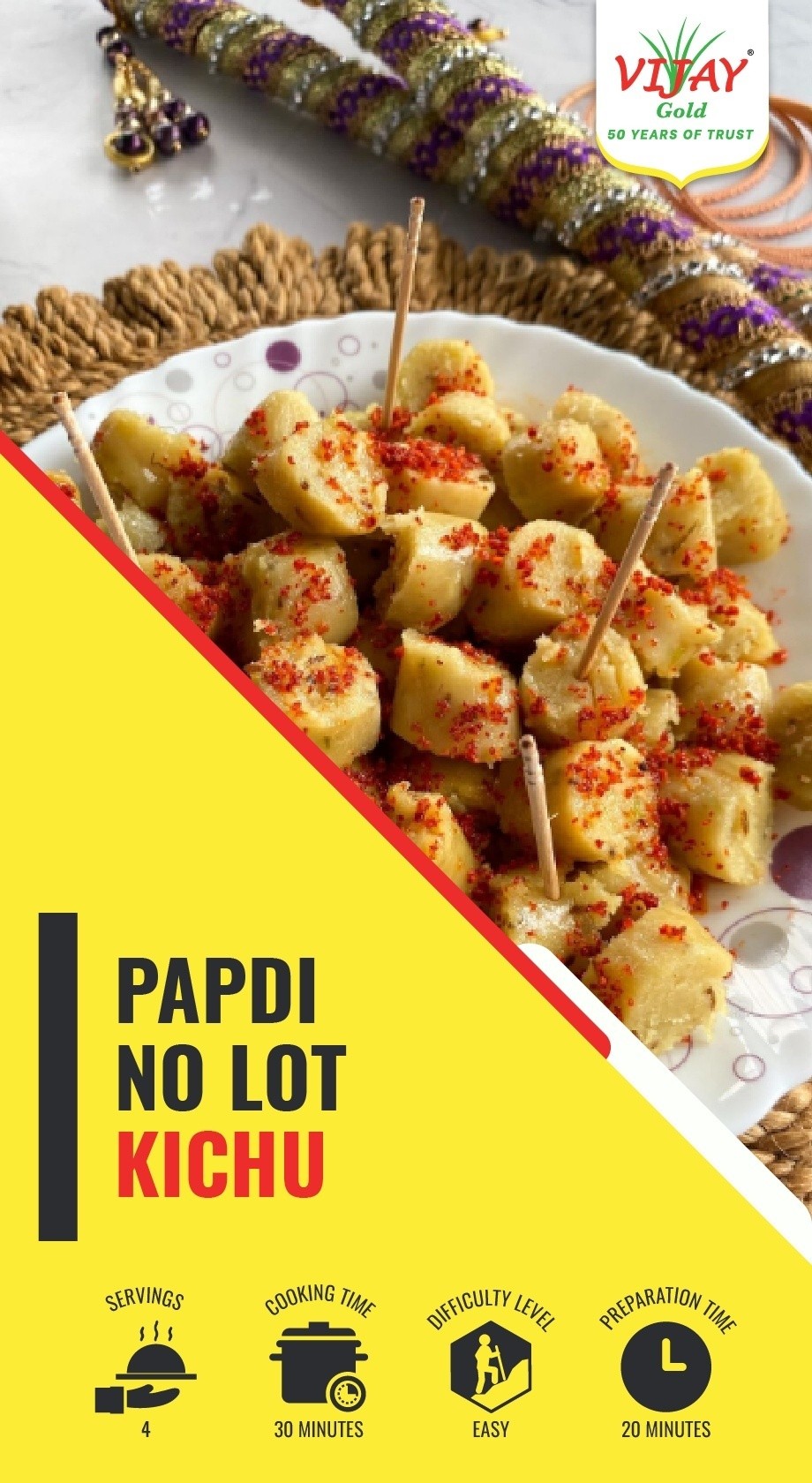 Papdi No Lot / Khichu