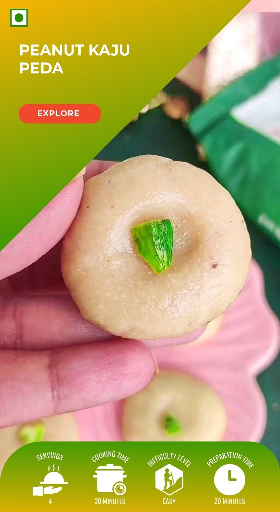 Peanut Kaju Peda