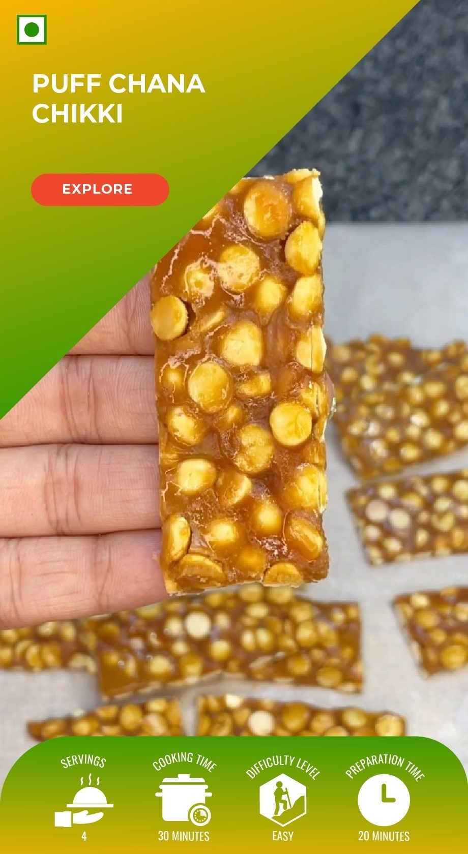 PUFF CHANA CHIKKI