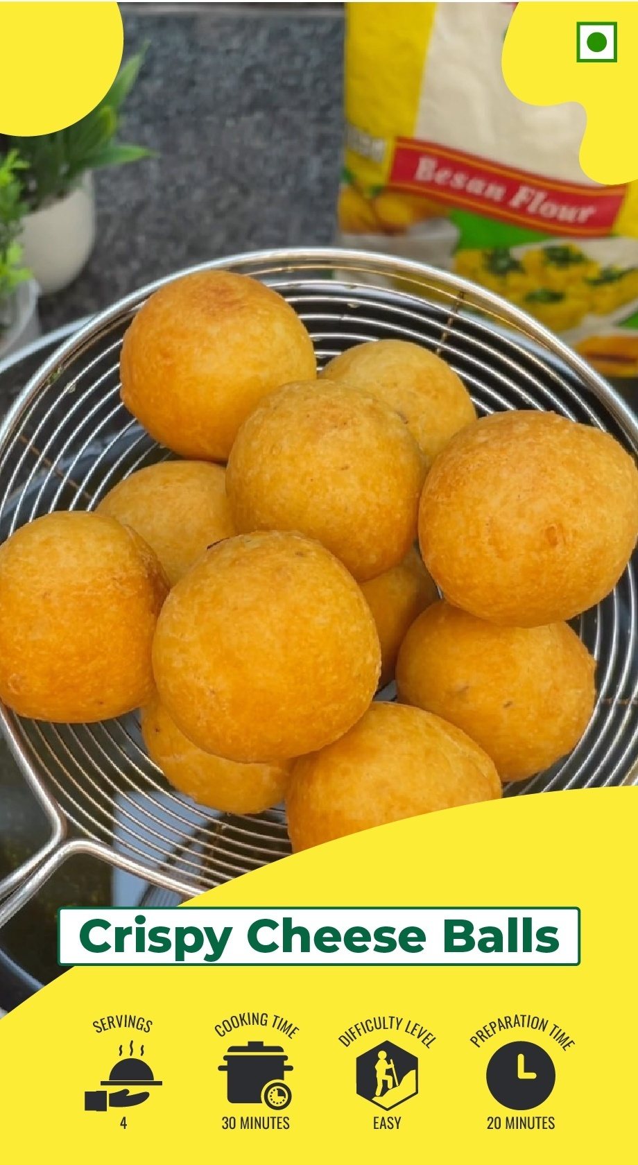 crispy cheese balls