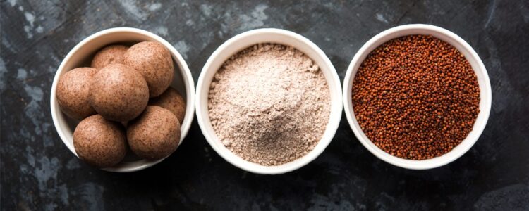 Sprouted Ragi Malt Energy Bites Sprouted Ragi Malt Energy Bites